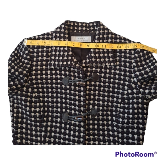 Tahari Houndstooth Blazer - Picture 9 of 11